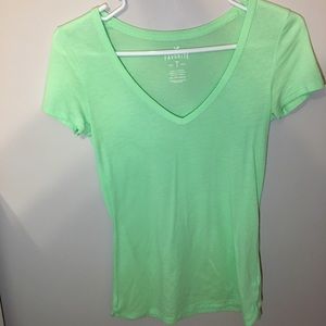 Mint Green American Eagle Tee